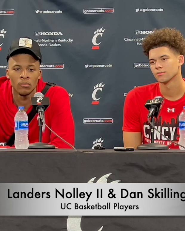 Landers Nolley-Dan Skillings Temple Postgame
